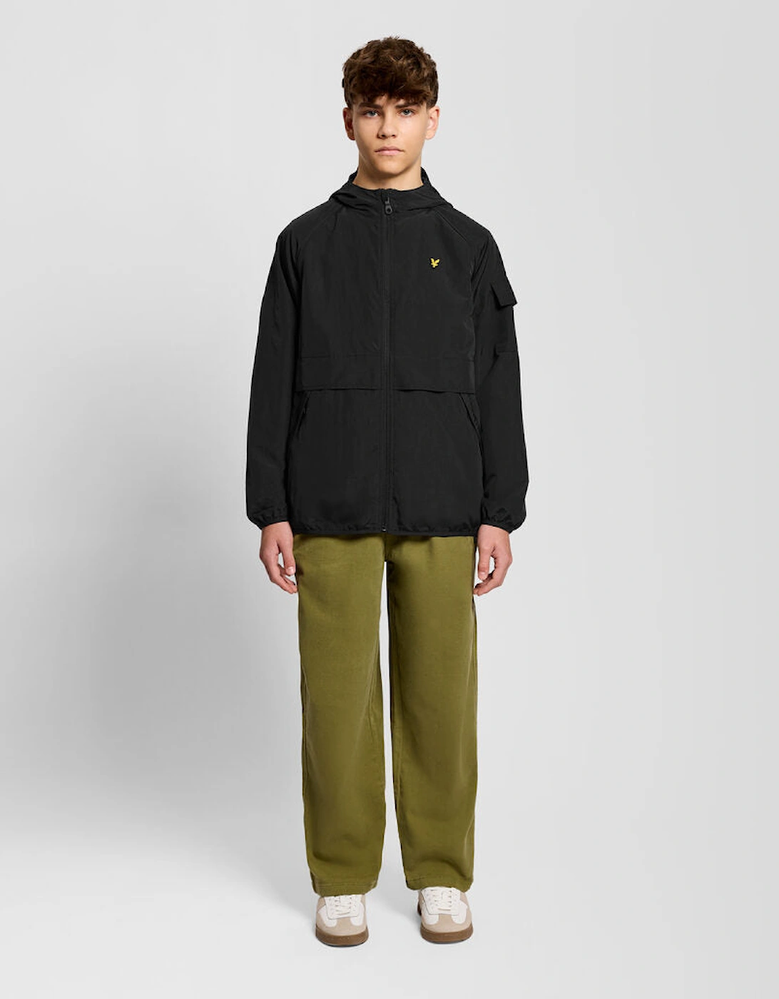 Hooded Windbreaker Jacket