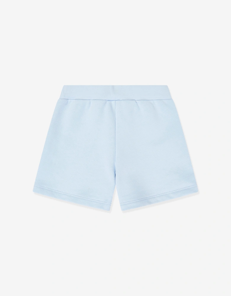 Fendi Baby Boys FF Logo Shorts in Blue