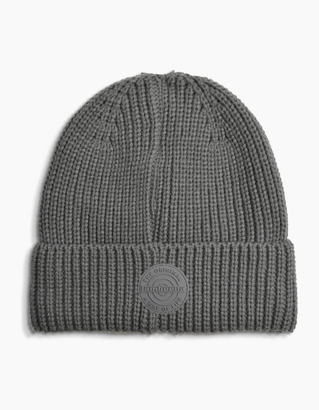 Lambretta Mens Fleece Lined Chunky Knit Beanie