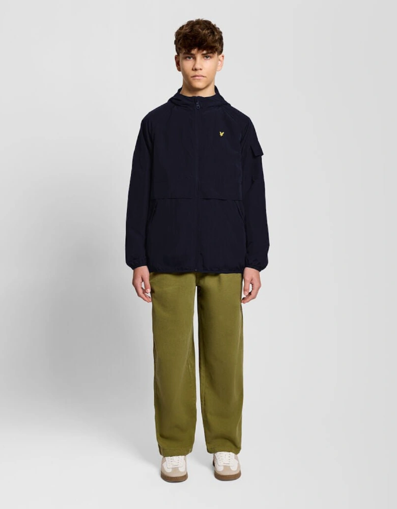 Hooded Windbreaker Jacket