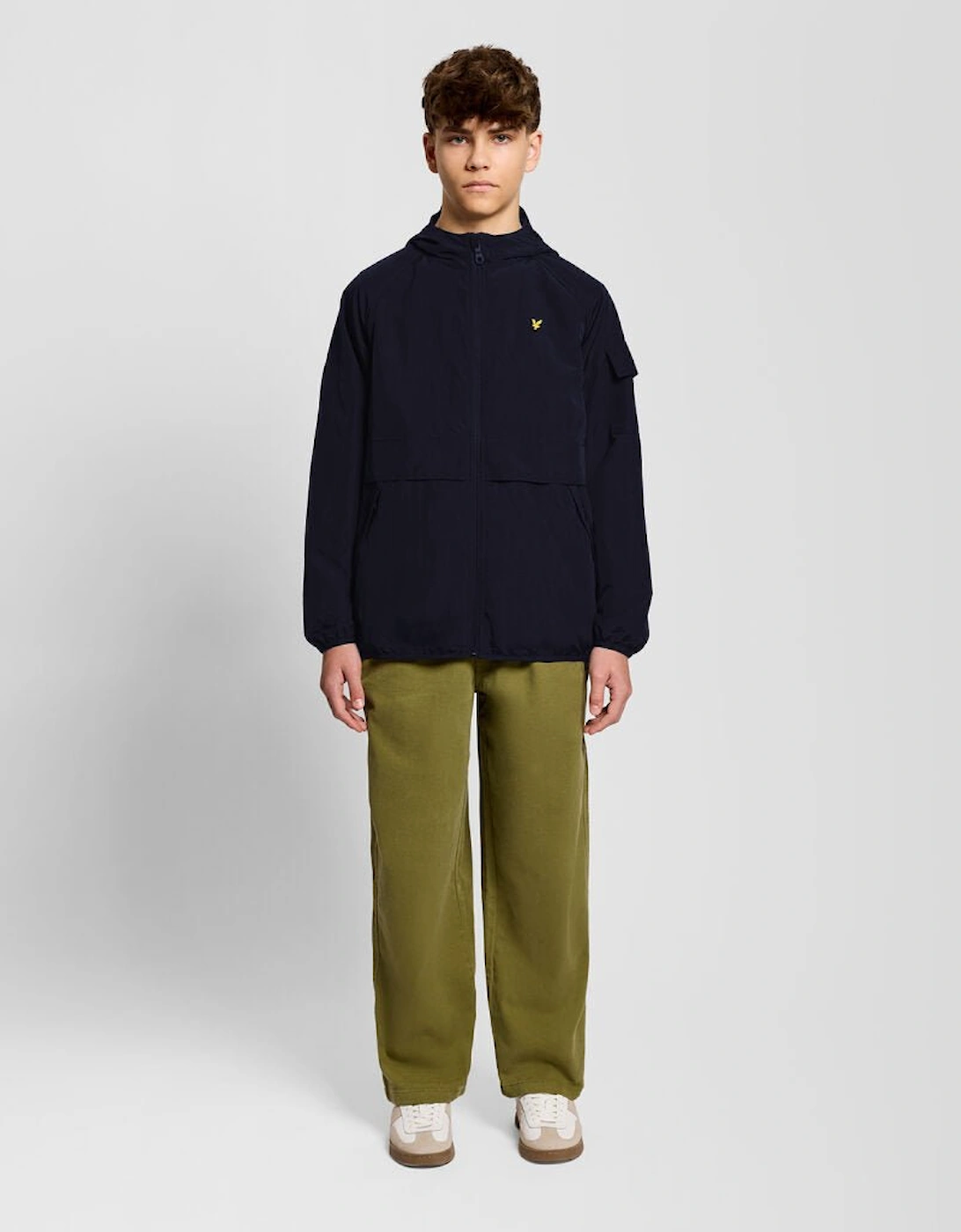Hooded Windbreaker Jacket