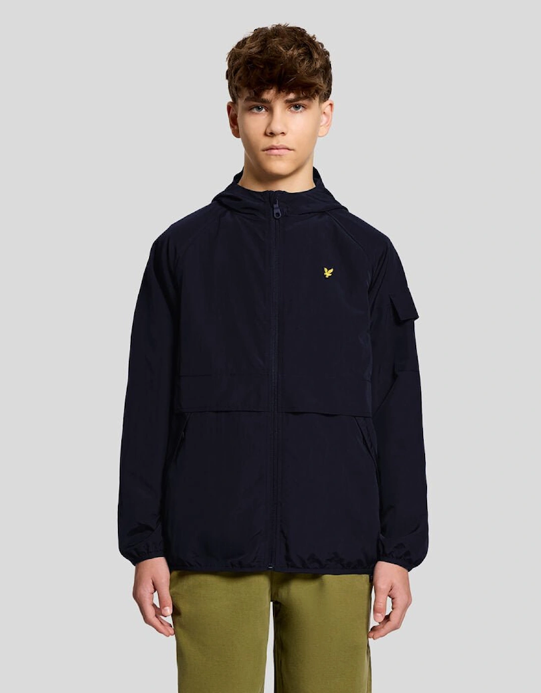 Hooded Windbreaker Jacket