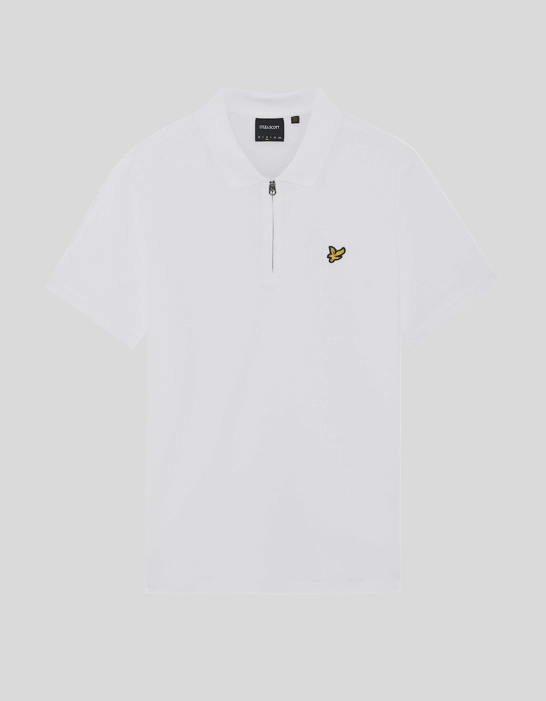 1/4 Zip Short Sleeve Polo Shirt