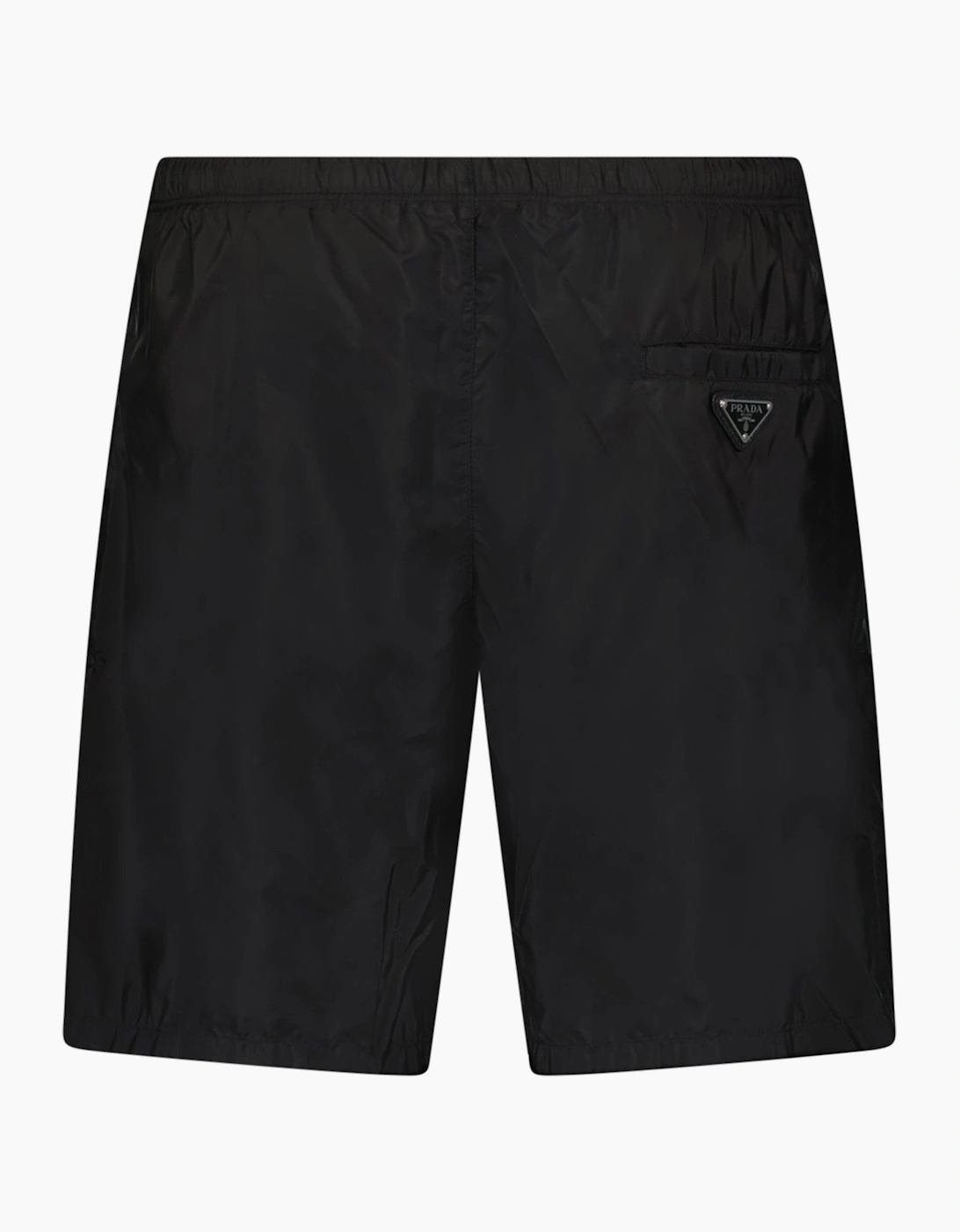 Prada Re-Nylon Swim Shorts in Black