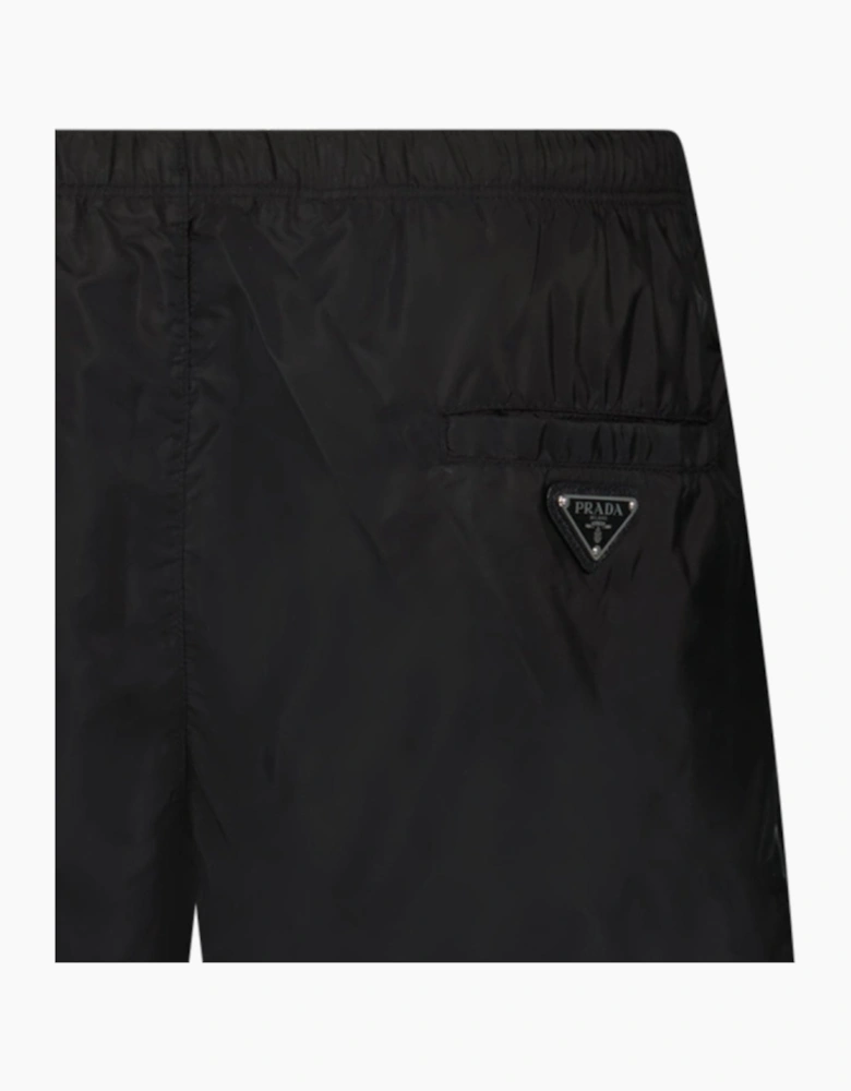 Prada Re-Nylon Swim Shorts in Black