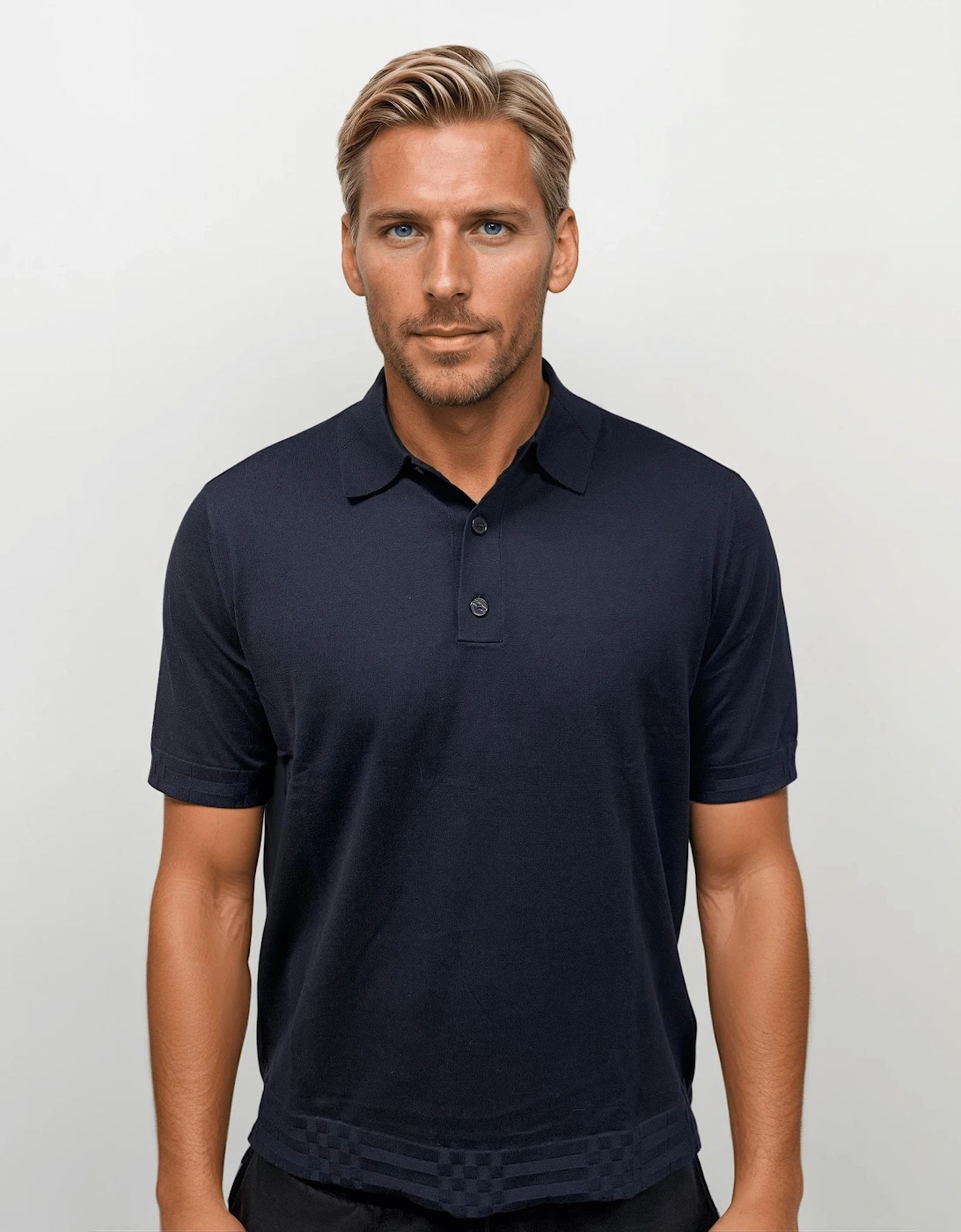 Burberry Kieran Polo Shirt in Navy