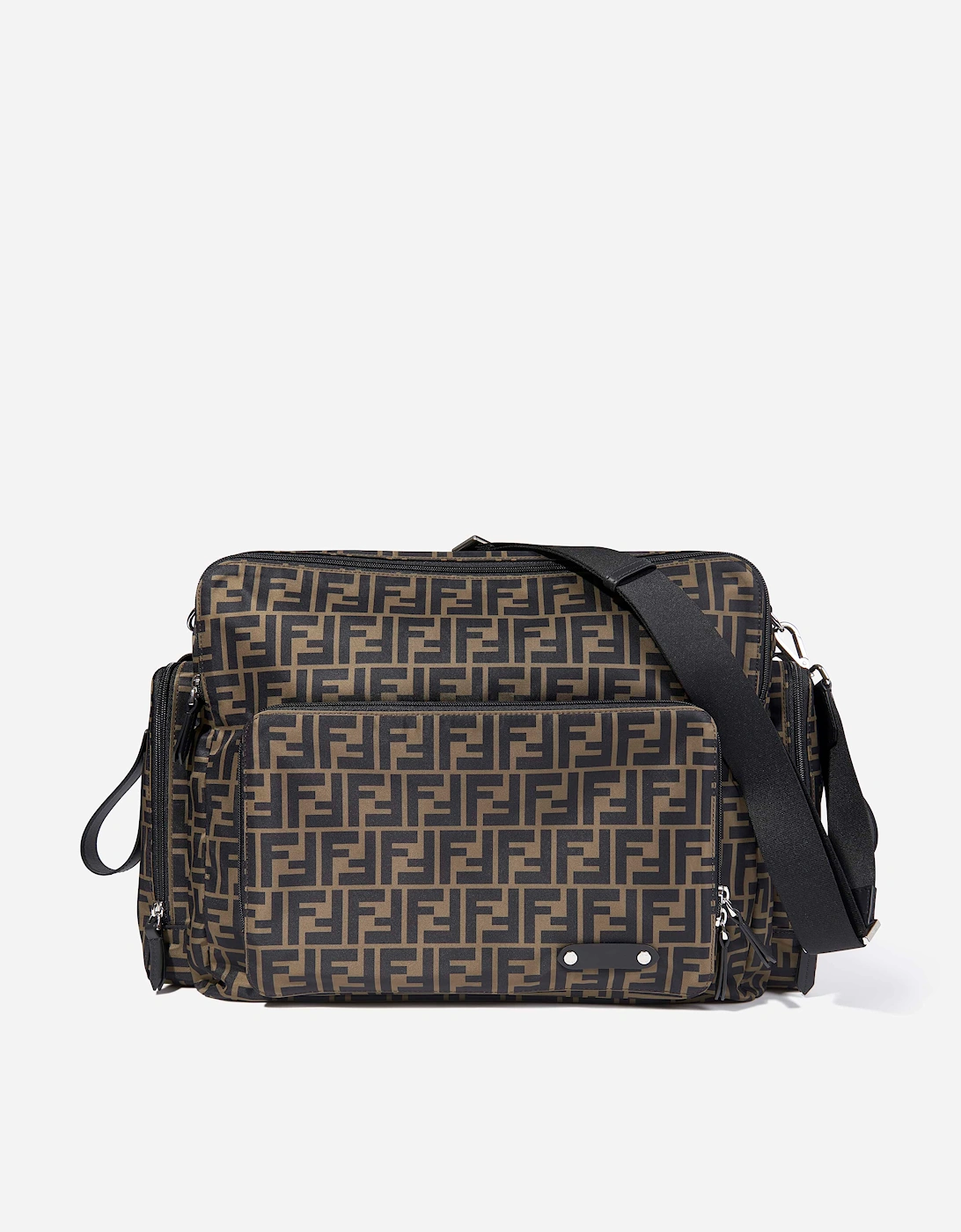 Fendi Baby FF Logo Changing Bag in Brown (50cm)