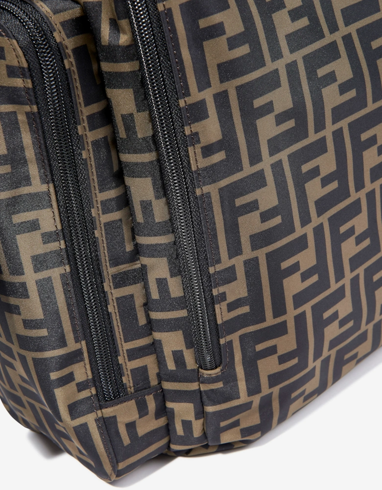Fendi Baby FF Logo Changing Bag in Brown (50cm)