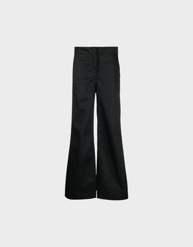 Palm Angels Reversed Wasitband Chino Pants Black