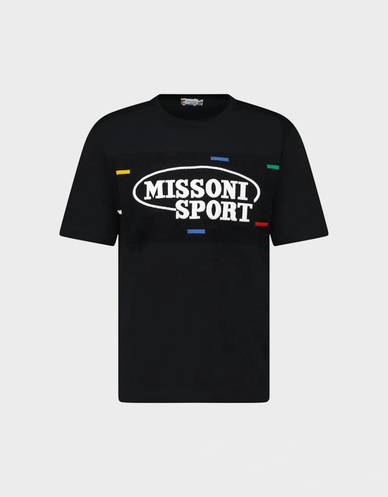 Sport Logo T-Shirt Black