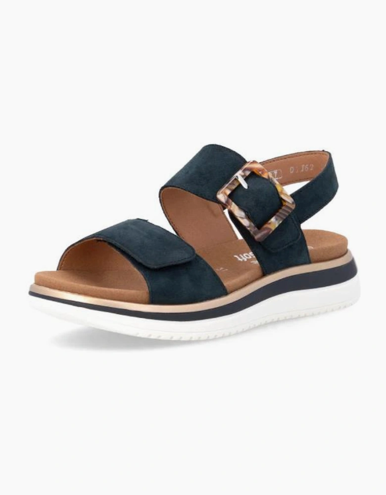 Remonte Ladies sandals D1J62-14 in Navy