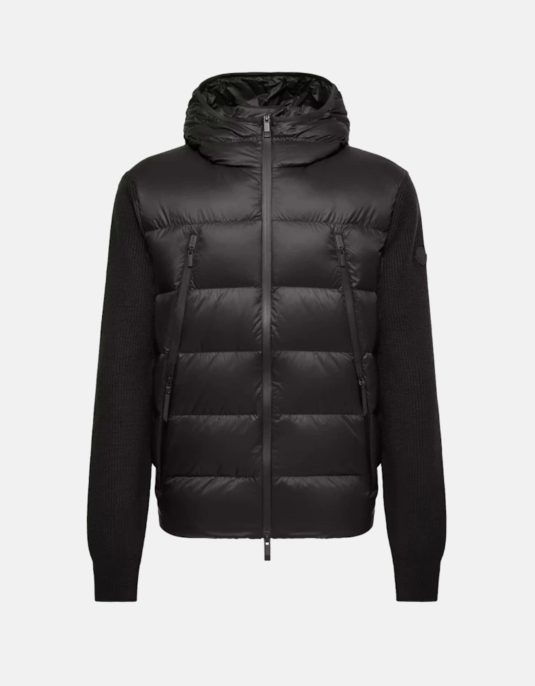 Hybrid Hooded Jacket Black