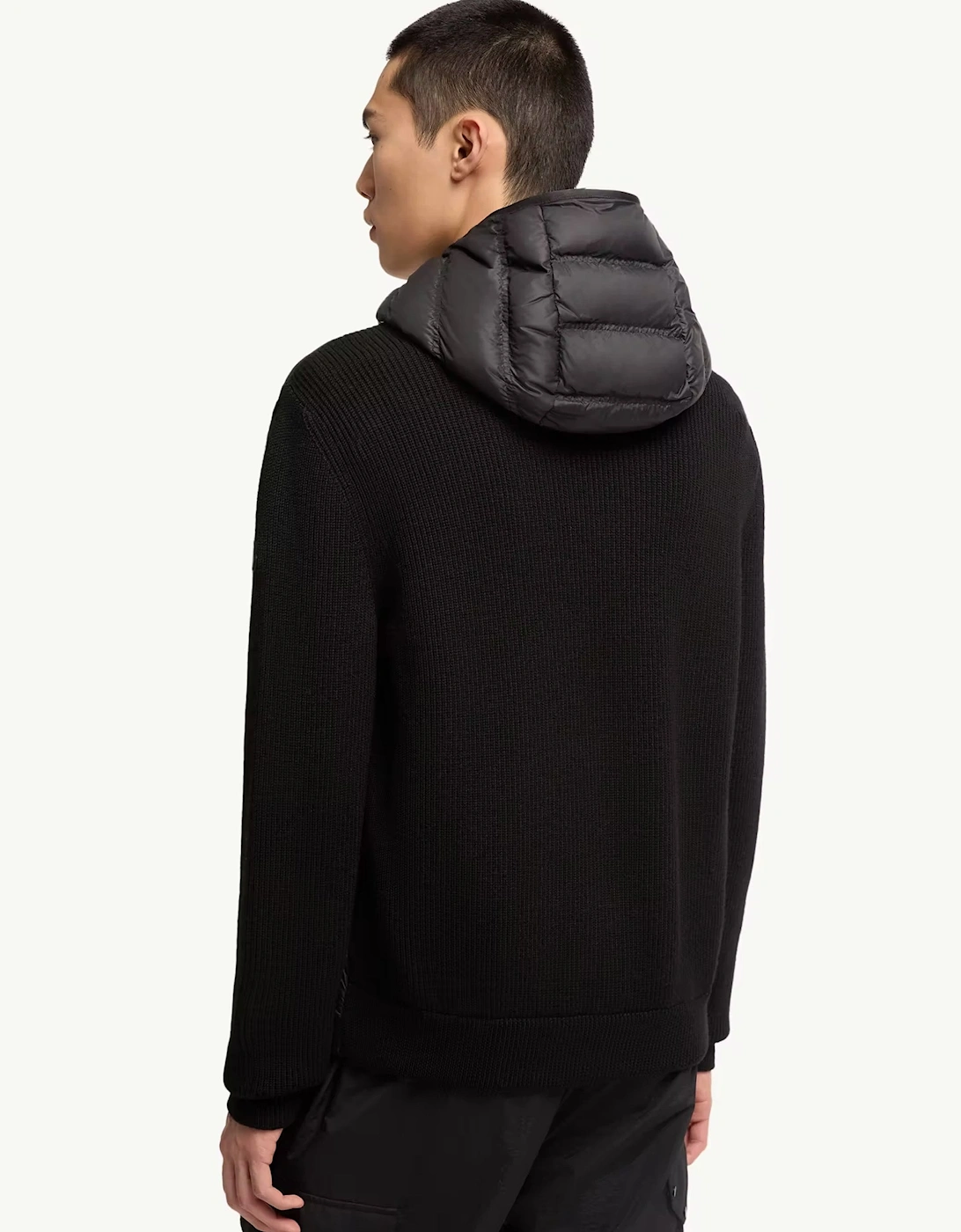 Hybrid Hooded Jacket Black