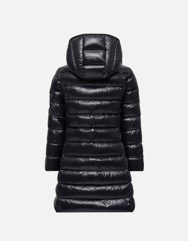 Kids Moka Long Coat Black