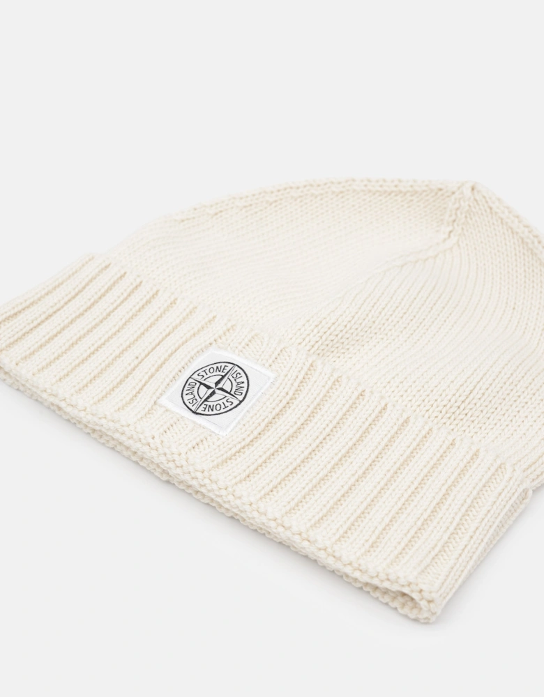 Kids Patch Logo Hat Cream