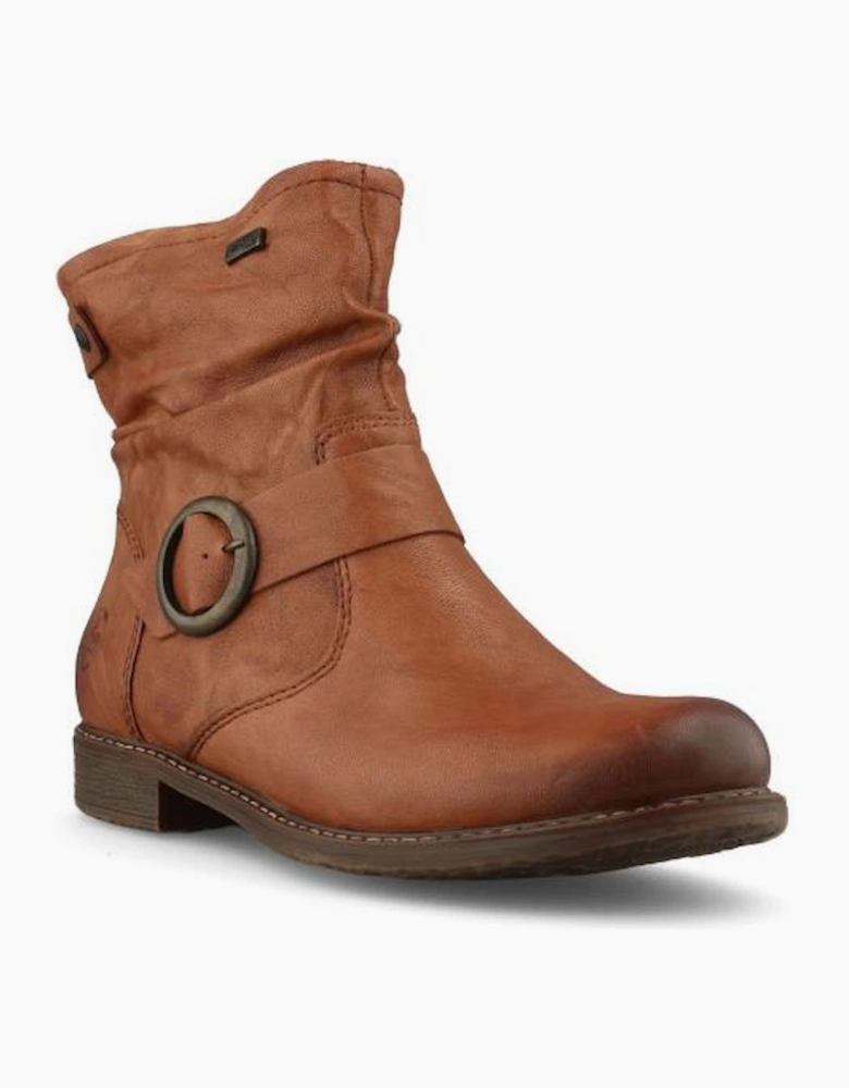 Rieker Ladies Boots 74857-22 in Brown