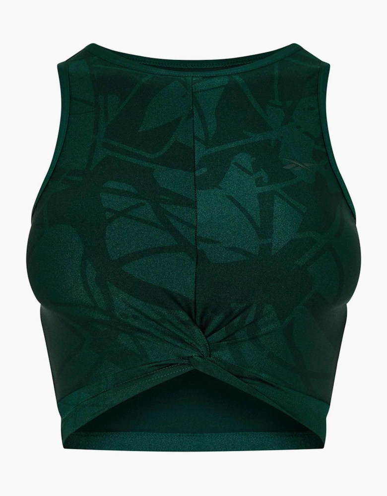 Cropped Slim Fit Yoga Tank
