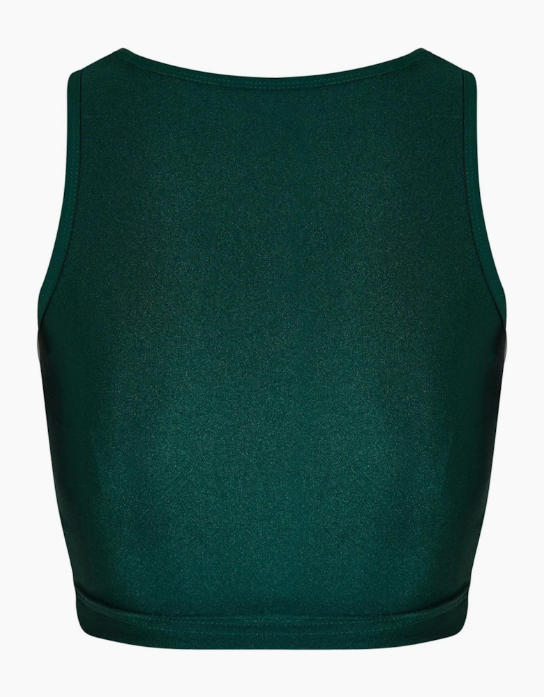 Cropped Slim Fit Yoga Tank