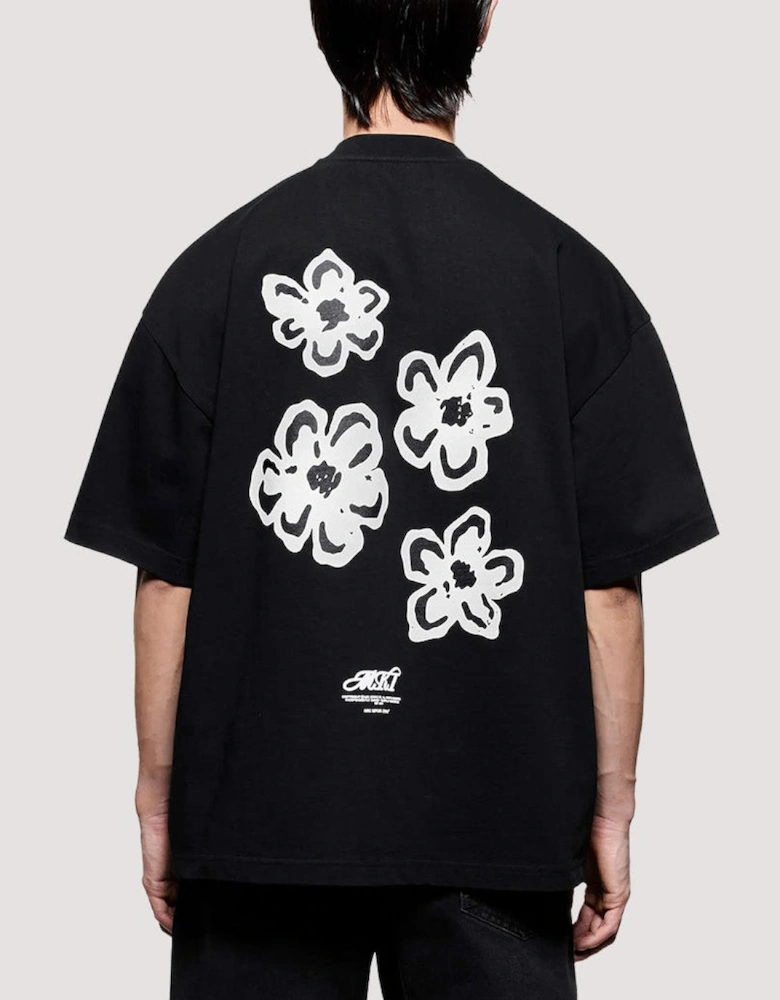 Box Fit Hibiscus T-Shirt