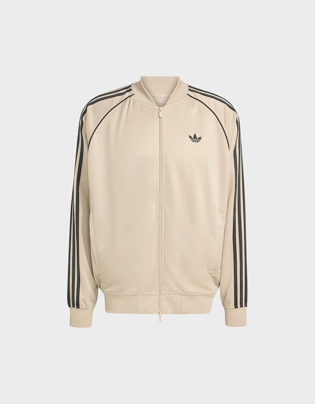 SST Adicolor Classic Loose Track Top Beige Black