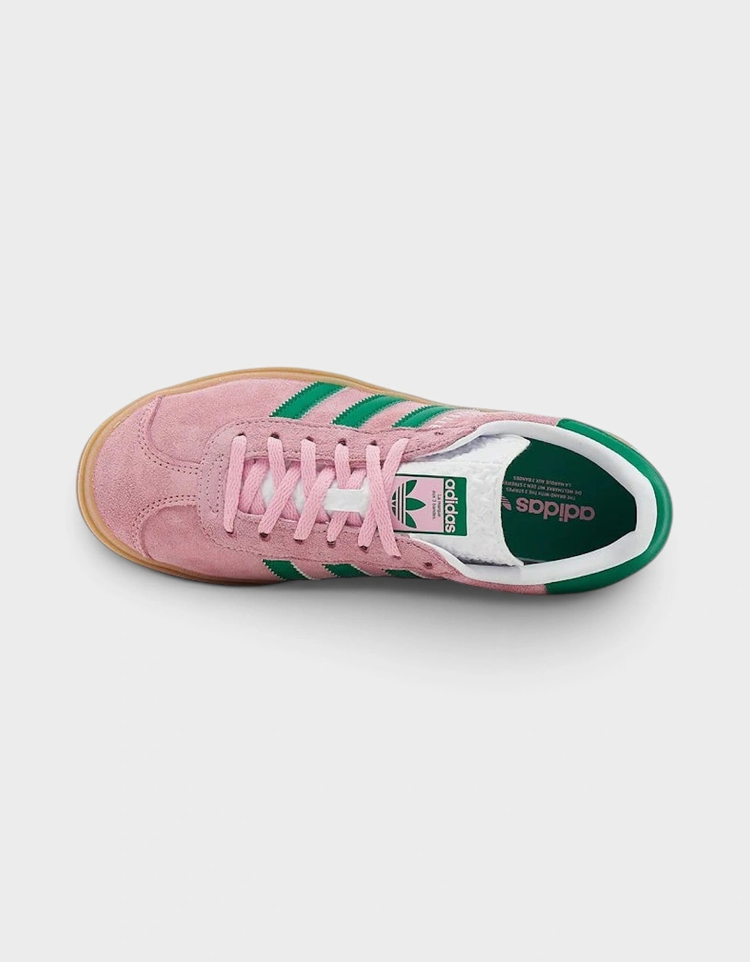 Originals Womens Gazelle Bold True Pink Green Sneakers