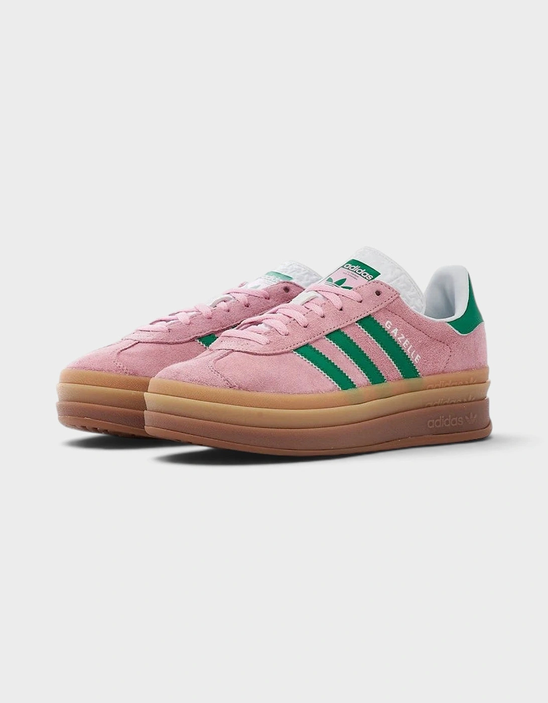 Originals Womens Gazelle Bold True Pink Green Sneakers