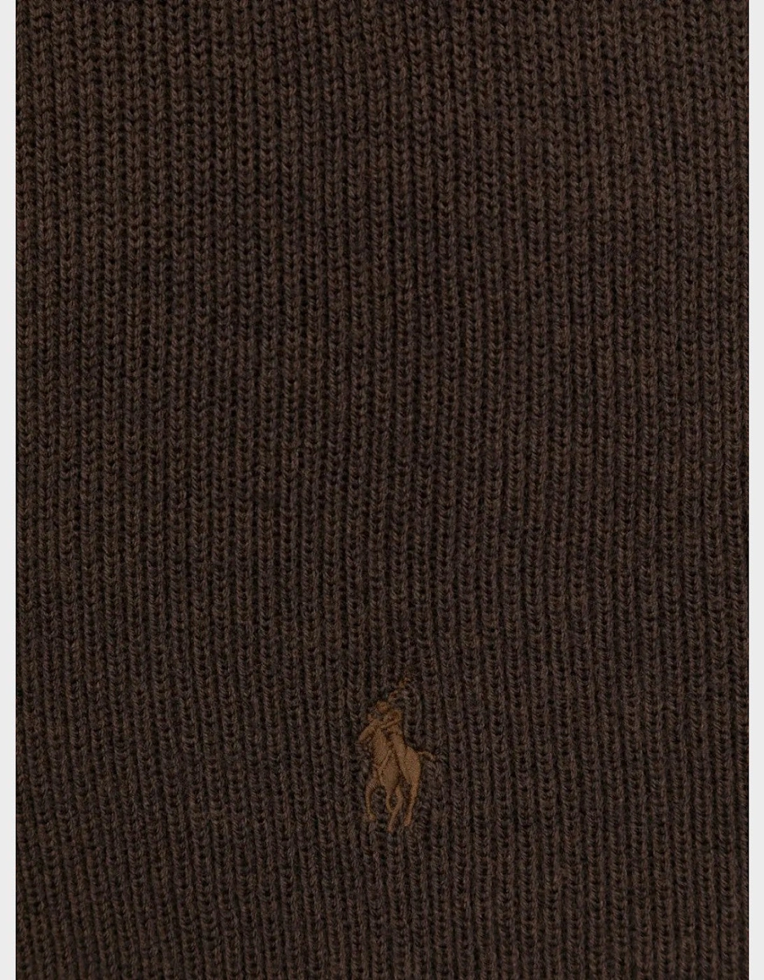 Polo Pony Wool Scarf Brown