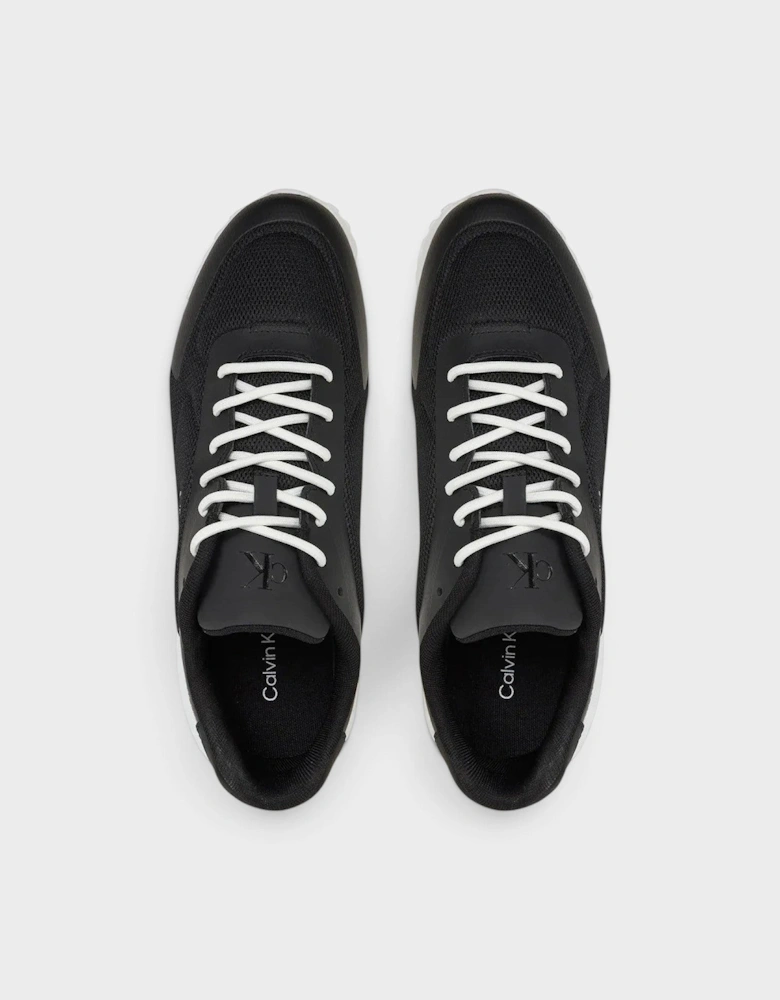 Eva Runner Low Mesh Mix Black Sneakers