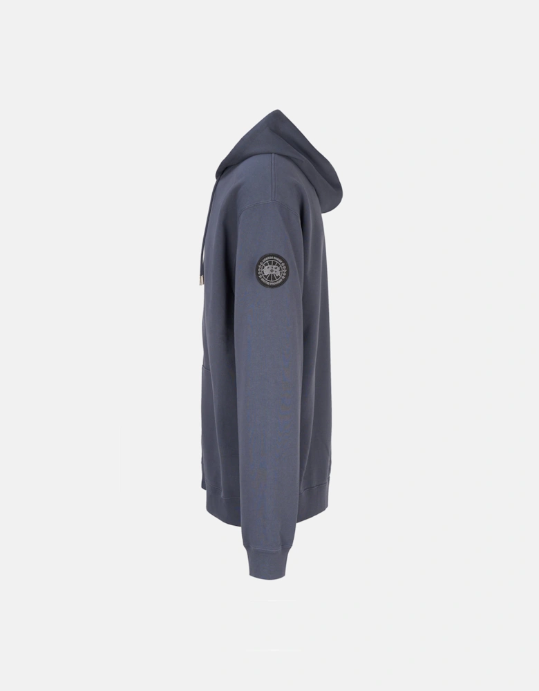 Loon Full Zip Hooded Top Blue