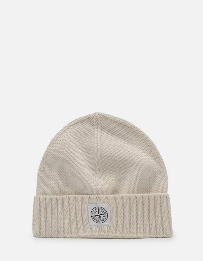 Kids Patch Logo Hat Cream