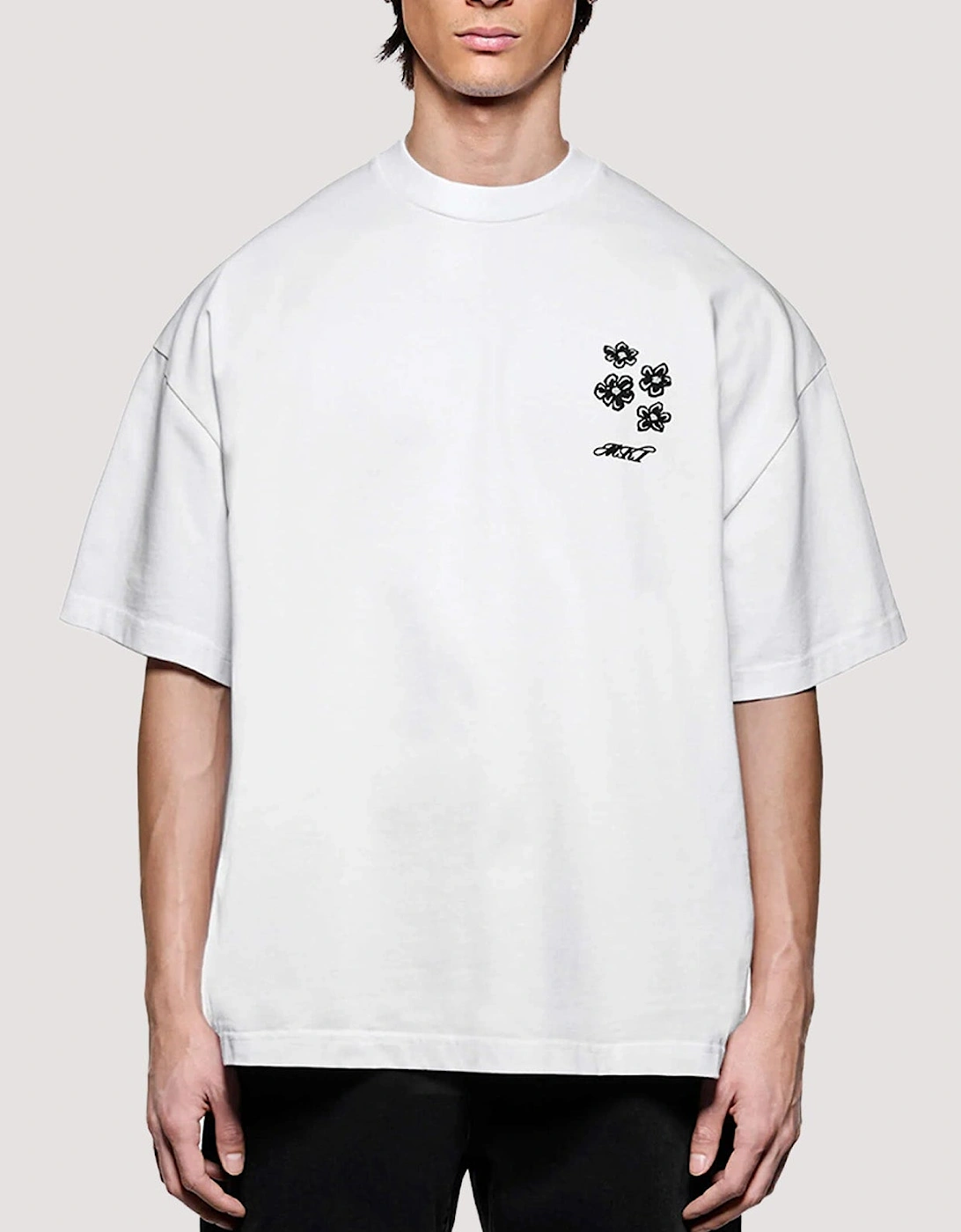 Box Fit Hibiscus T-Shirt