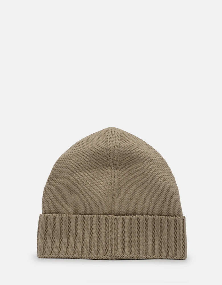 Kids Patch Logo Hat Beige