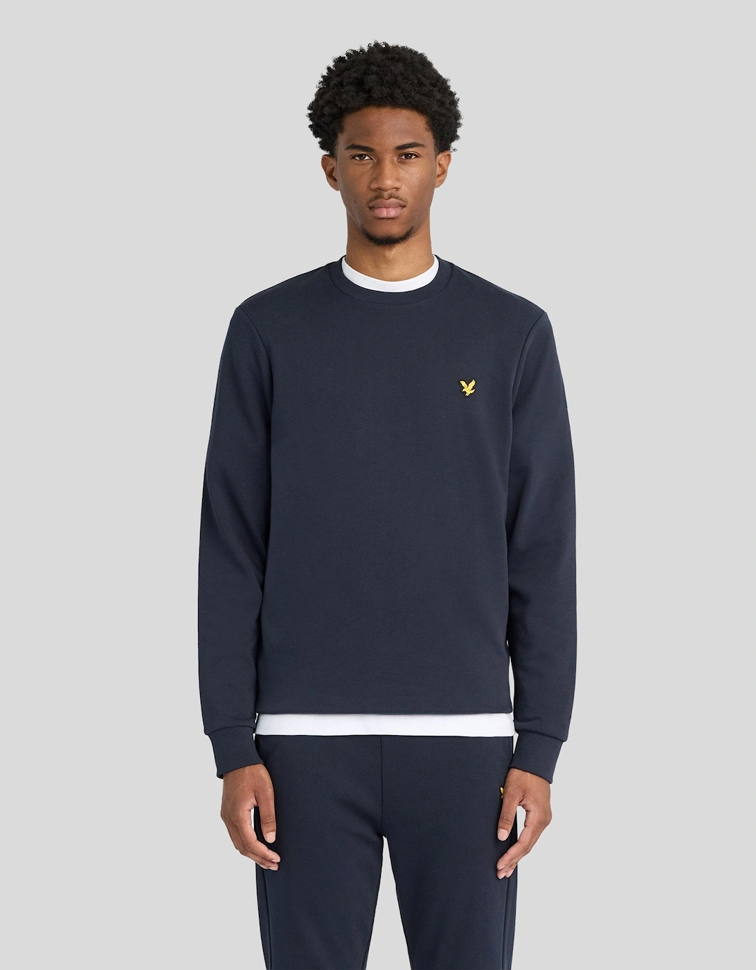 Sports Loopback Cotton Crew Neck