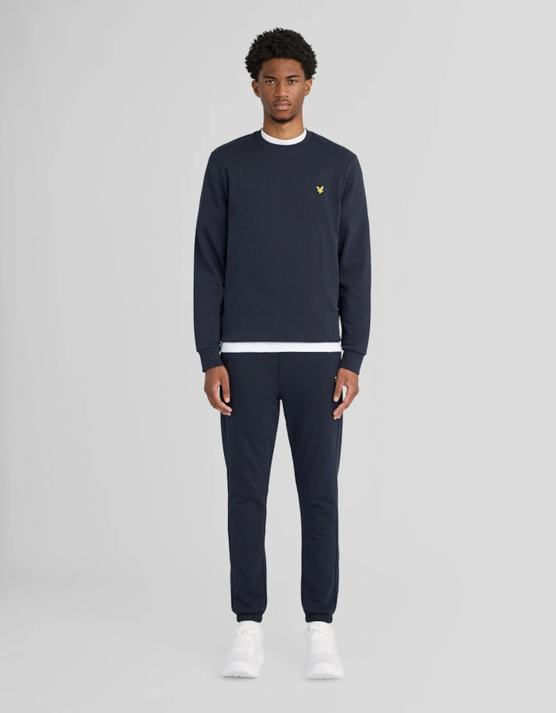 Sports Loopback Cotton Crew Neck