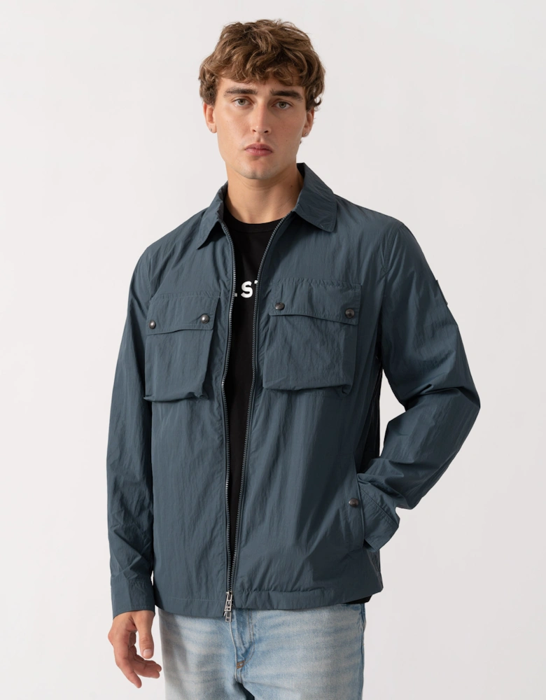 Belstaff Mens Tourer Overshirt - Petrol