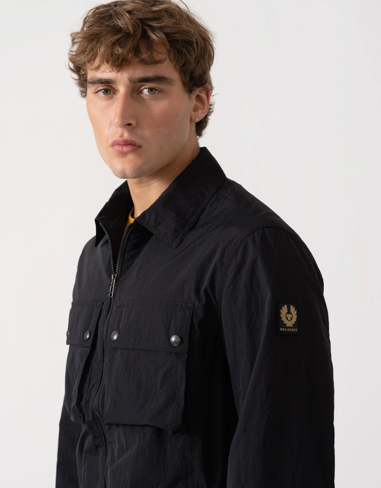 Belstaff Mens Tourer Overshirt - Black