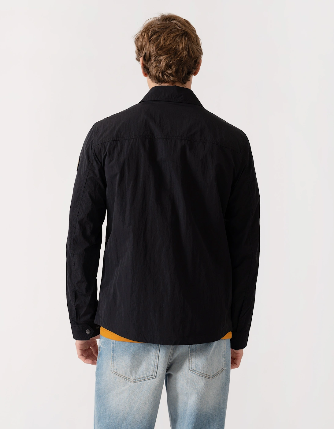 Belstaff Mens Tourer Overshirt - Black