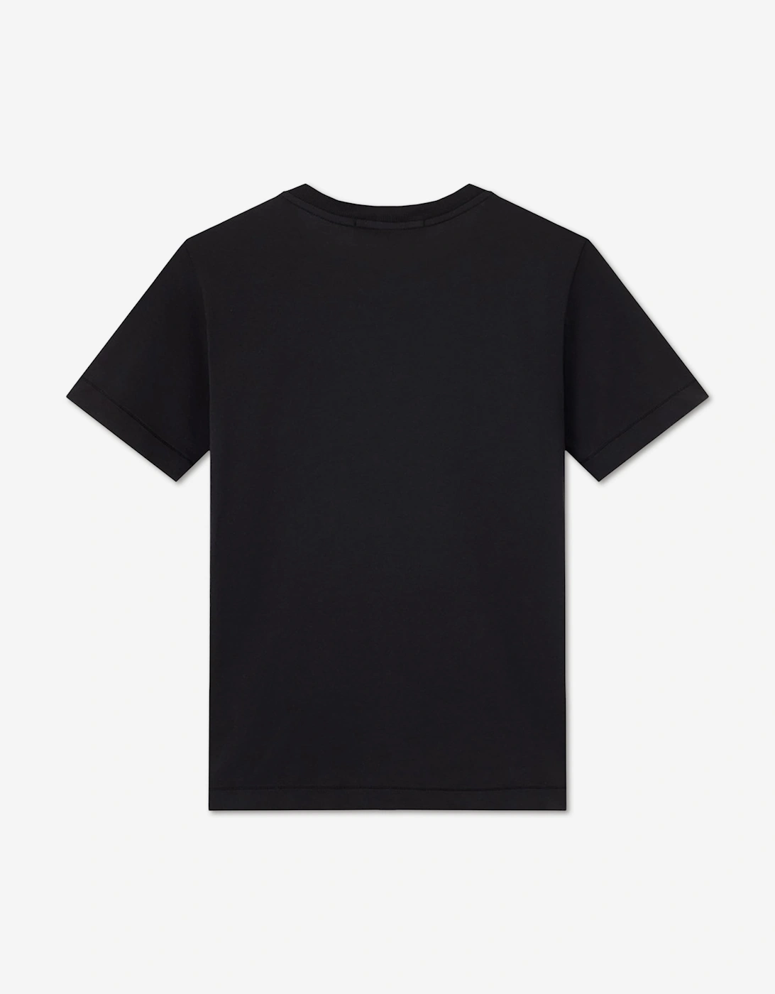 Stone Island Boys 30/1 Cotton Jersey T-Shirt in Black