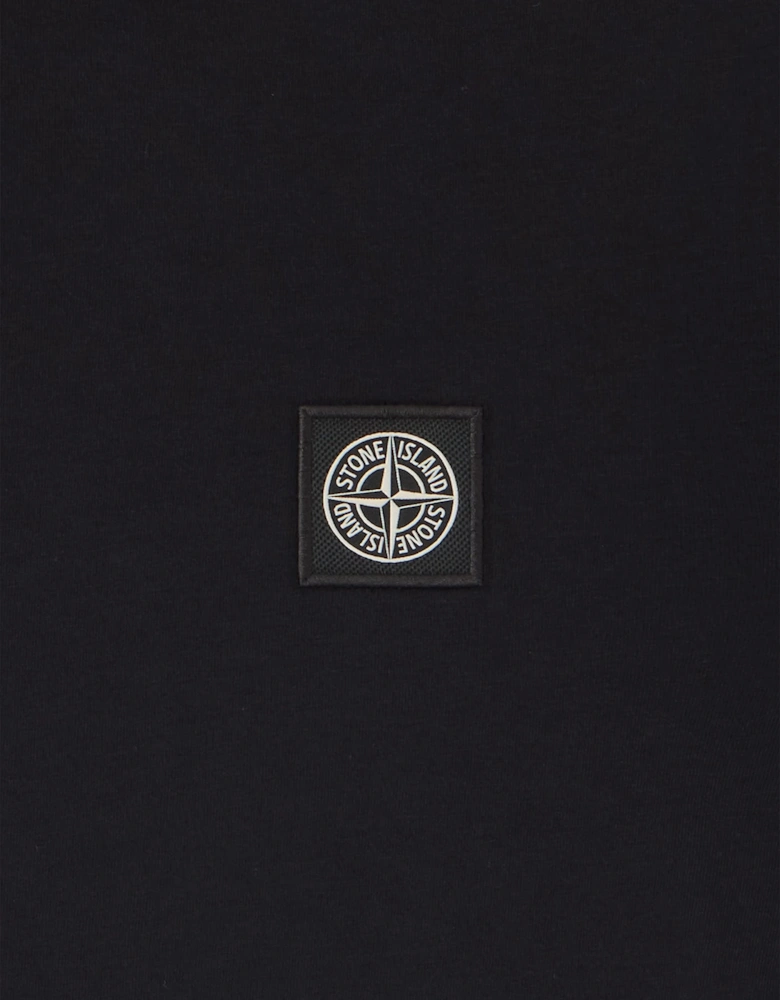 Stone Island Boys 30/1 Cotton Jersey T-Shirt in Black