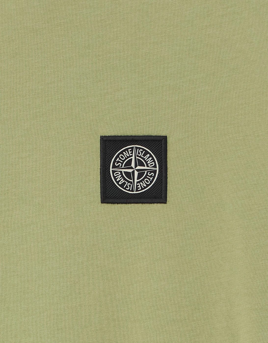 Stone Island Boys 30/1 Cotton Jersey T-Shirt in Green