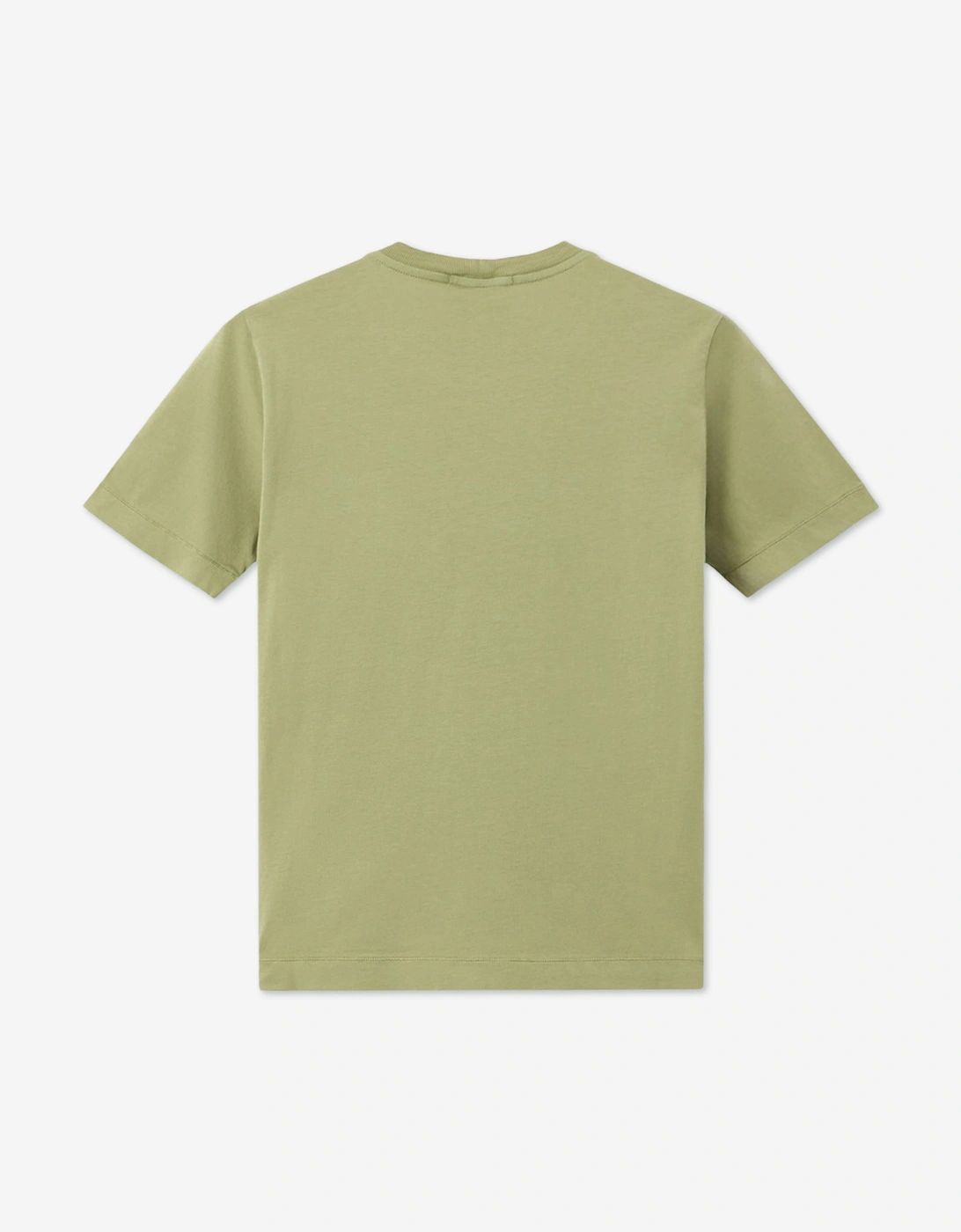 Stone Island Boys 30/1 Cotton Jersey T-Shirt in Green