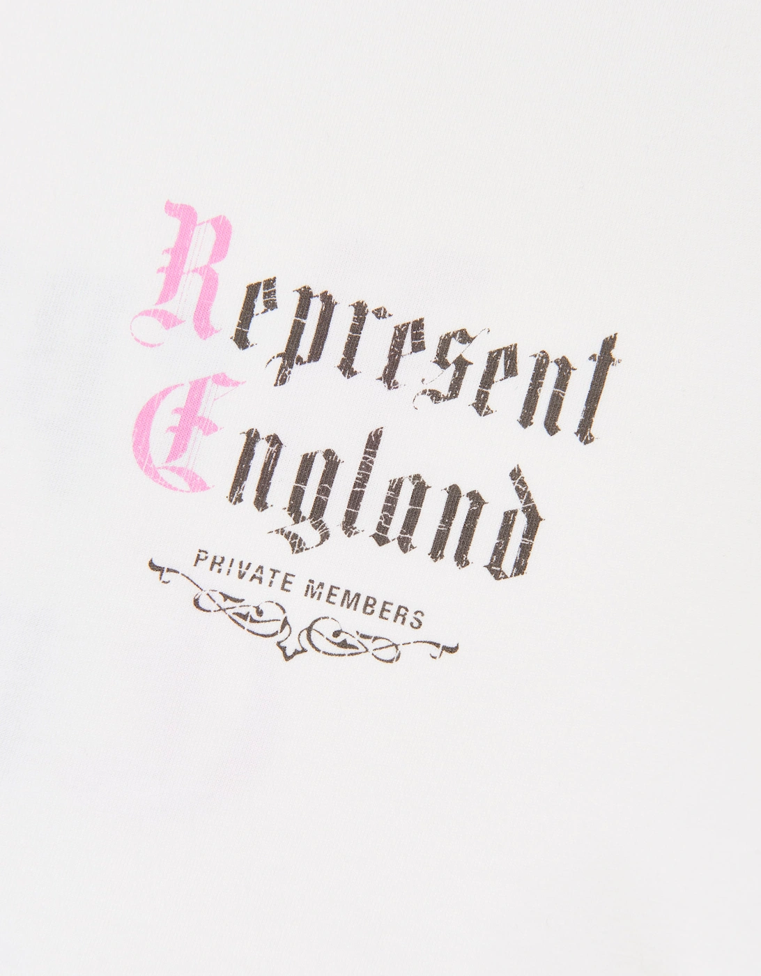 REPRESENT Kids Mini Private Members T-Shirt in Ivory
