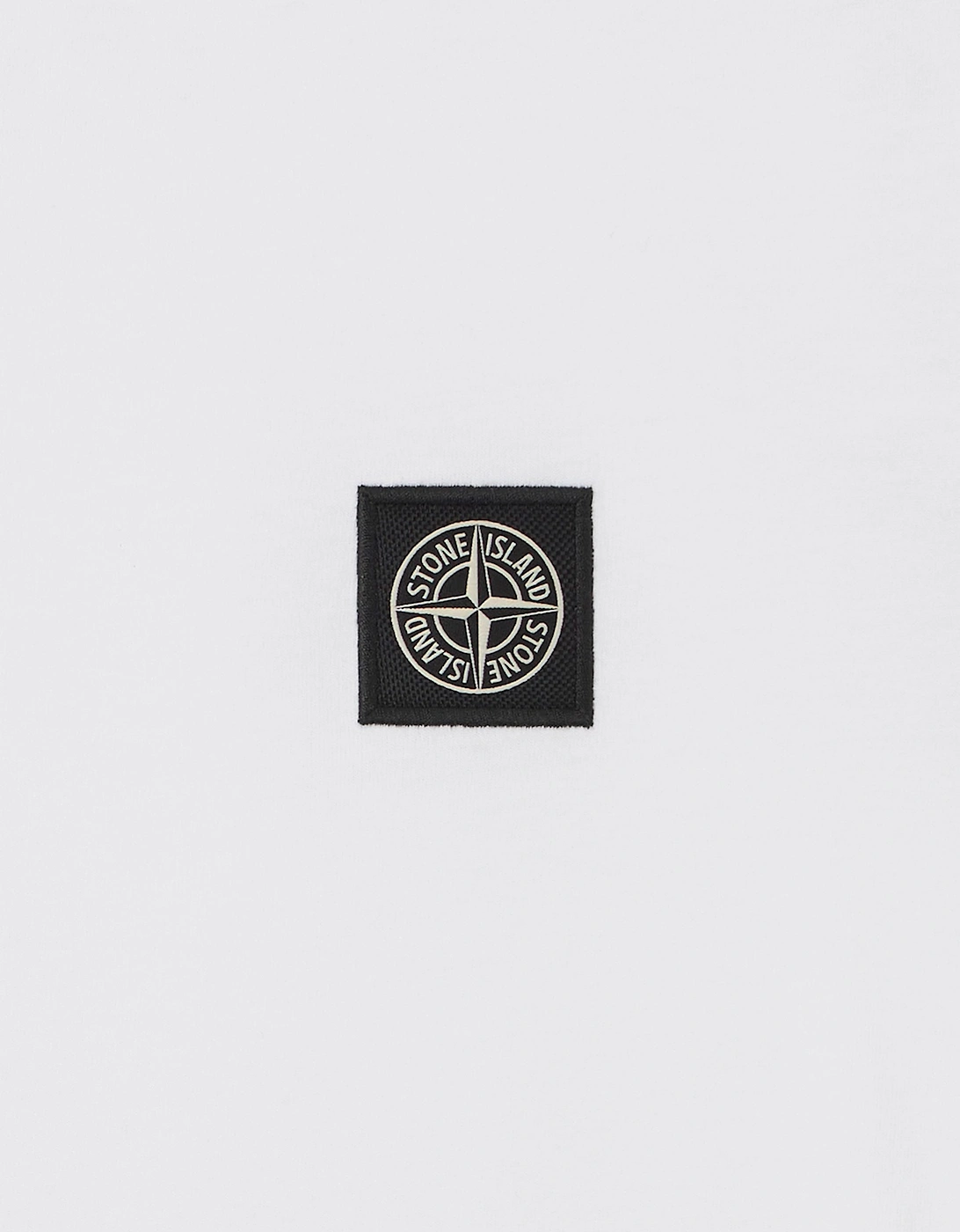 Stone Island Boys 30/1 Cotton Jersey T-Shirt in White