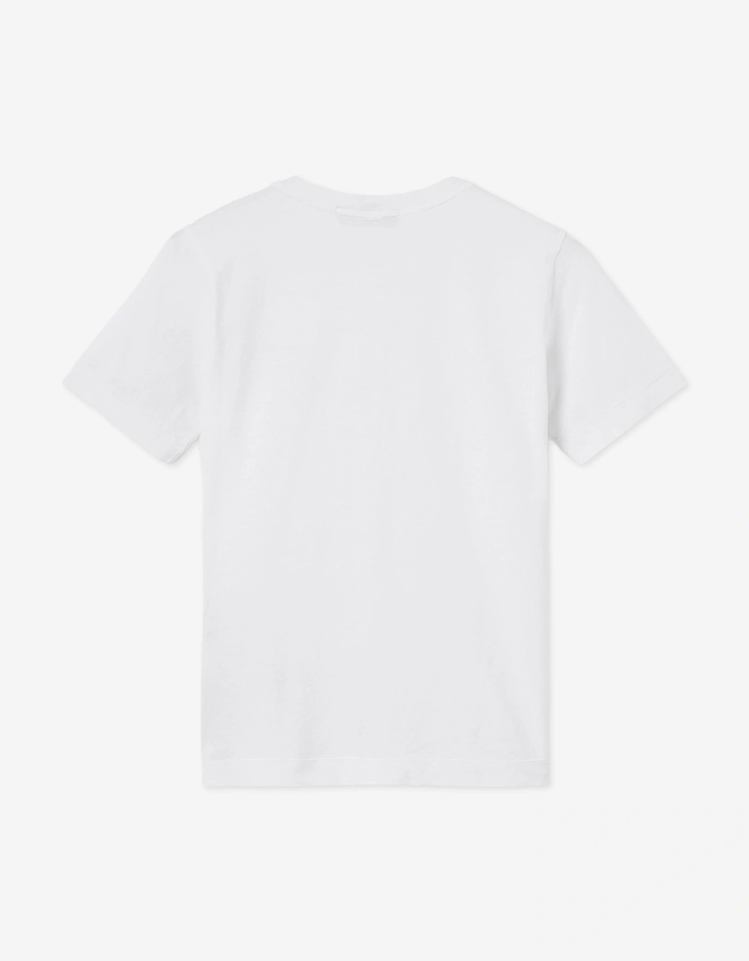 Stone Island Boys 30/1 Cotton Jersey T-Shirt in White