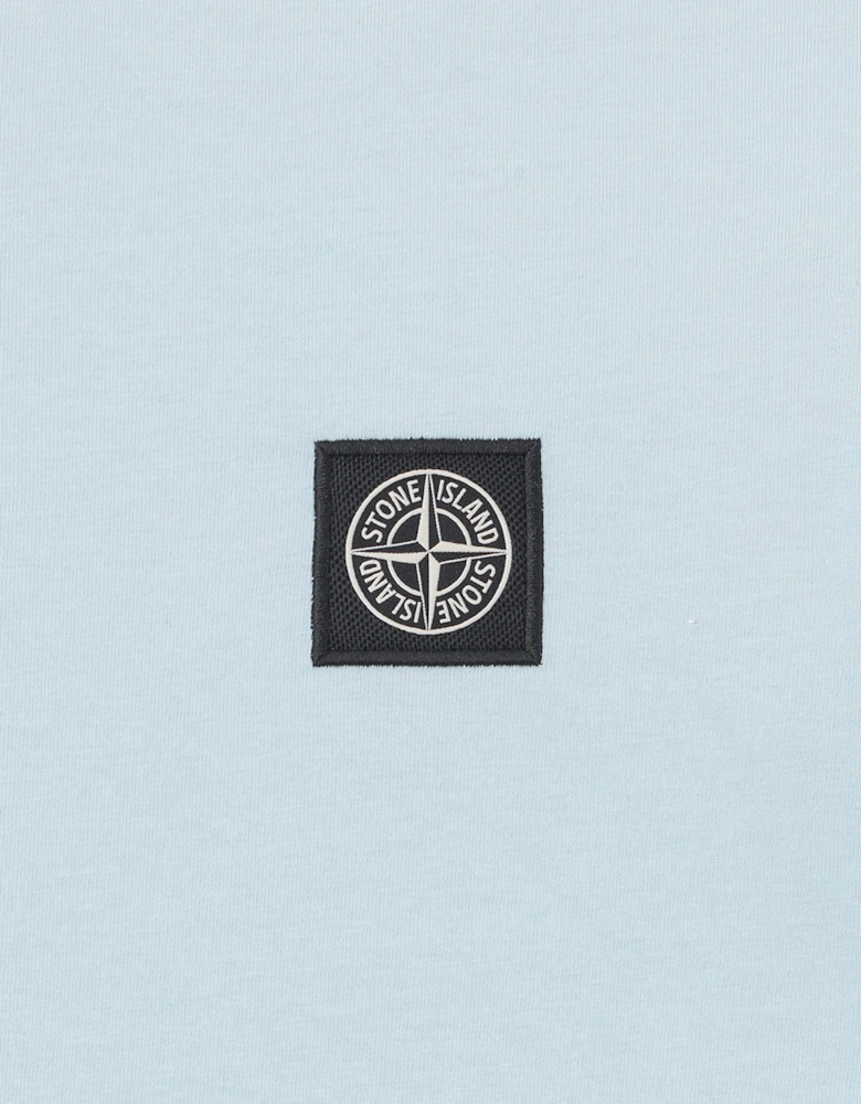 Stone Island Boys 30/1 Cotton Jersey T-Shirt in Blue