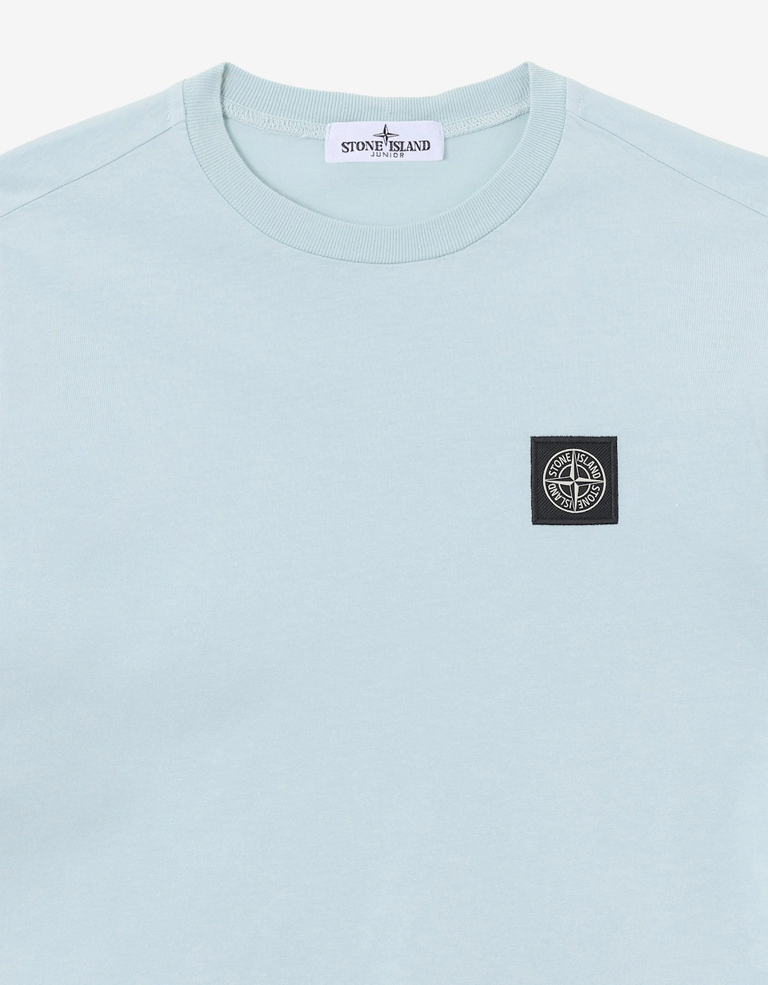 Stone Island Boys 30/1 Cotton Jersey T-Shirt in Blue