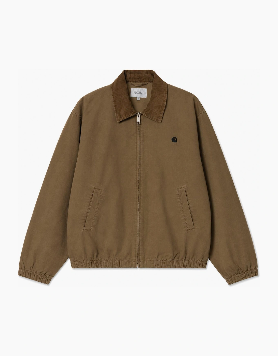 Carhartt WIP Madison Ripstop Jacket Dark Beech/Black Garment Dyed
