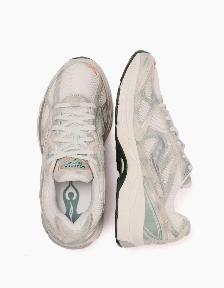 Saucony Progrid Guide 7 White/Verde Trainers
