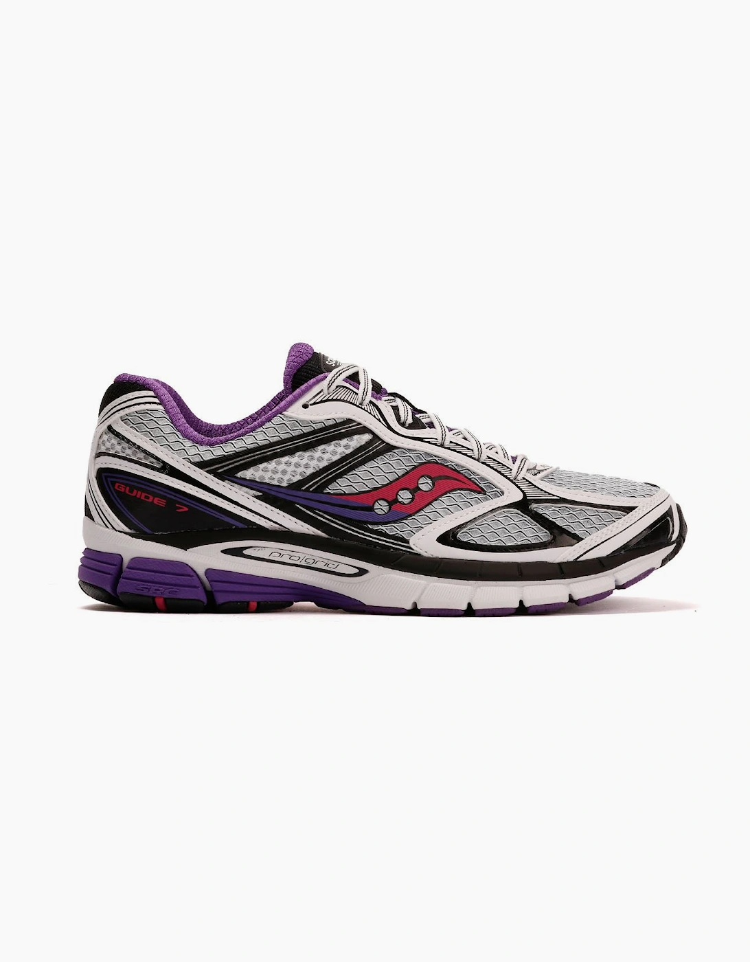 Saucony Progrid Guide 7 White/Drupe Trainers