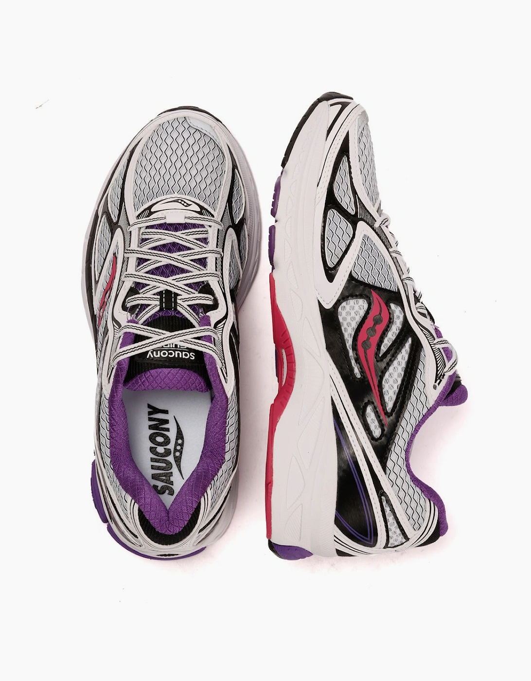 Saucony Progrid Guide 7 White/Drupe Trainers